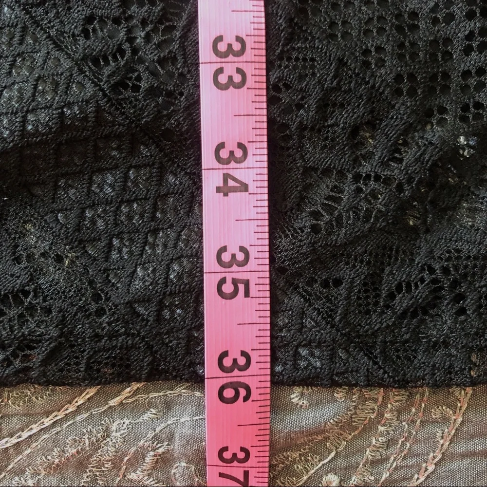 Guess Black Lace Cut Out Party Dress - Picture 5 of 11